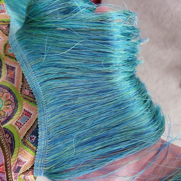 ETRO PONCHO WITH SWAROVSKI CRYSTALS - Picture 6 of 6